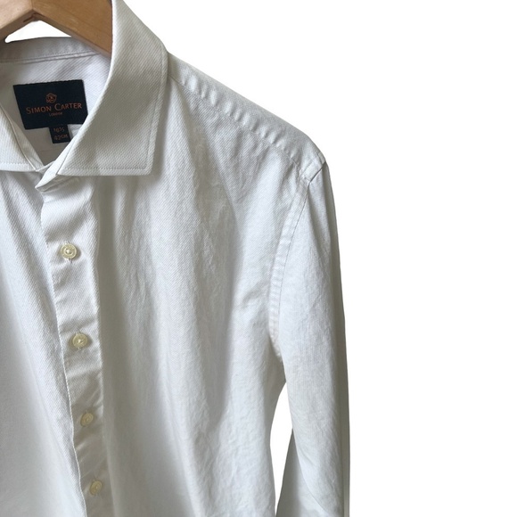 Simon Carter London Size 16.5 Dress Shirt - Picture 2 of 4